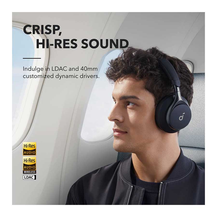 هدفون بی‌سیم و بلوتوث انکر مدل Soundcore Space ONE A3035