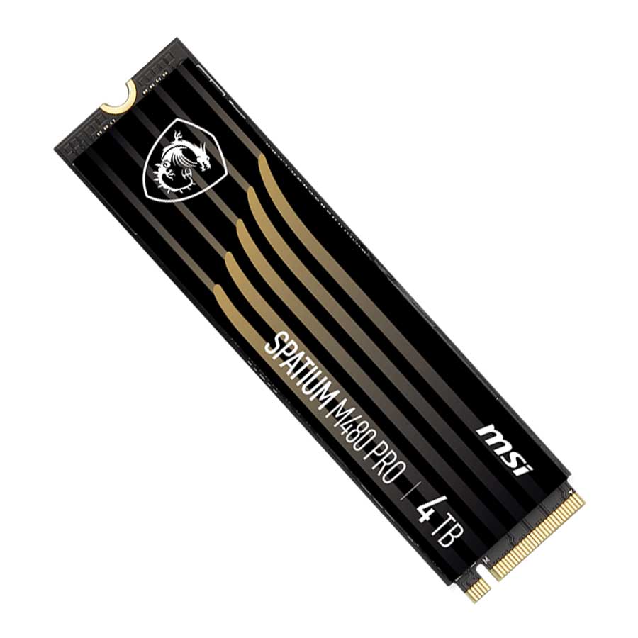 اس اس دی 4 ترابایت ام اس آی مدل SPATIUM M480 PRO PCIe 4.0 NVMe M.2 2280