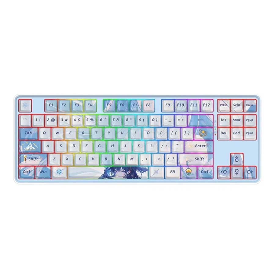 کیبورد گیمینگ بی‌سیم ردراگون مدل STAR BLADE K707 AK PRO RGB