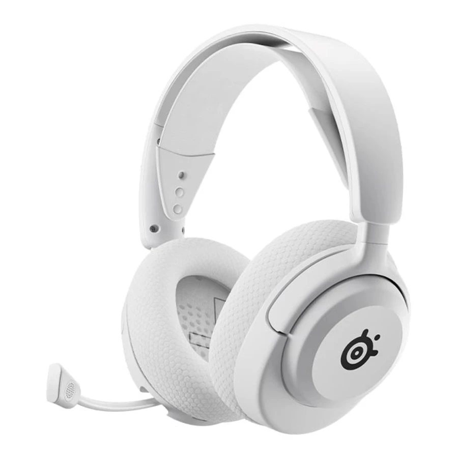SteelSeries Arctis Nova 5 White Wireless Gaming Headset هدست گیمینگ بیسیم استیل سریز
