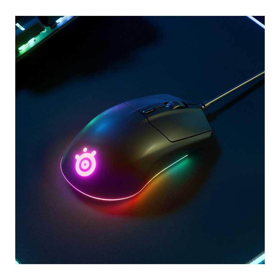 ماوس گیمینگ باسیم استیل سریز مدل Rival 3