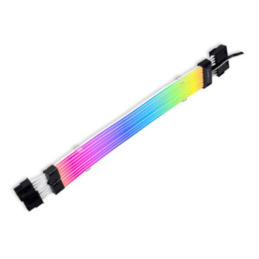 کابل اسلیو لیان لی مدل STRIMER PLUS V2 8-PIN RGB