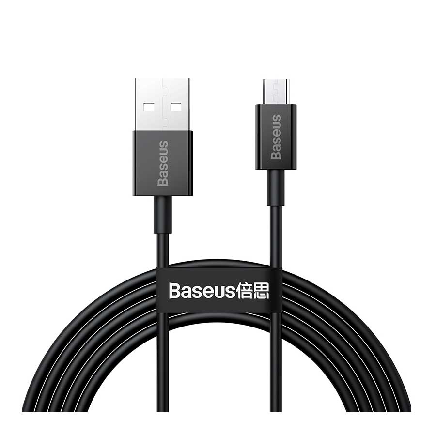 کابل تبدیل 2 متری USB به MicroUSB بیسوس مدل Superior CAMYS-A01