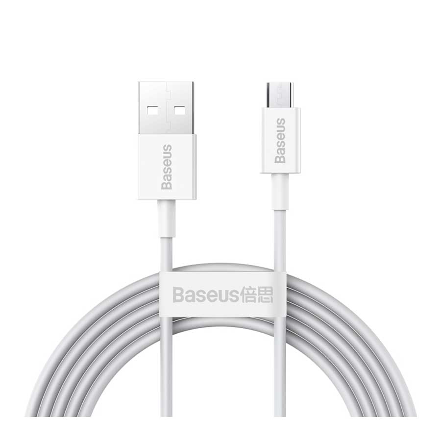 کابل تبدیل 2 متری USB به MicroUSB بیسوس مدل Superior CAMYS-A01