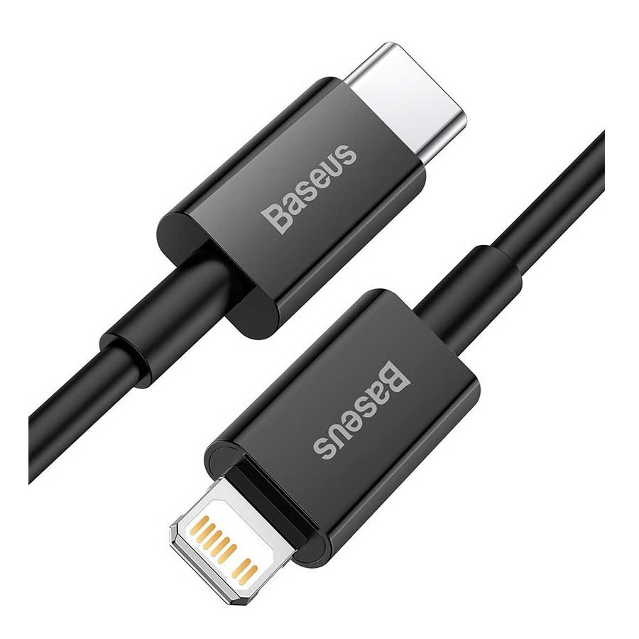 کابل تبدیل USB-C به لایتنینگ باسئوس مدل Superior CATLYS-A01