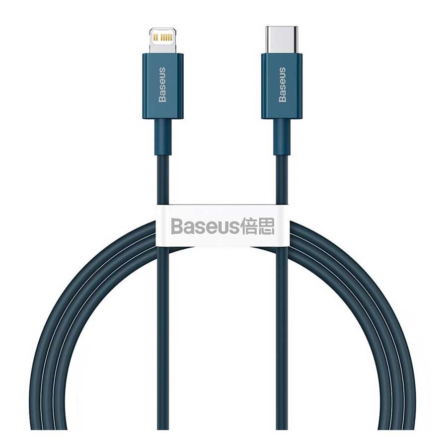 کابل تبدیل USB-C به لایتنینگ باسئوس مدل Superior CATLYS-A01