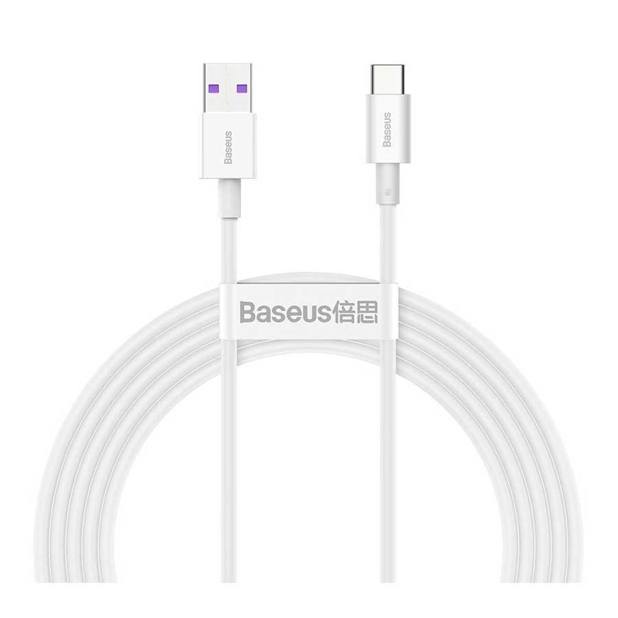 کابل تبدیل 2 متری USB به USB-C باسئوس مدل Superior CATYS-A01
