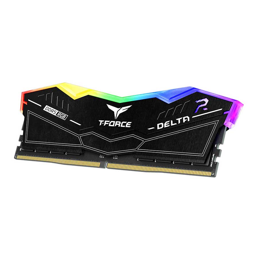 رم تیم گروپ مدل T-Force DELTA RGB Black DDR5