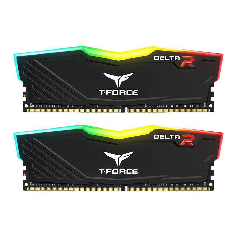 رم تیم گروپ مدل T-Force DELTA RGB DDR4 Dual