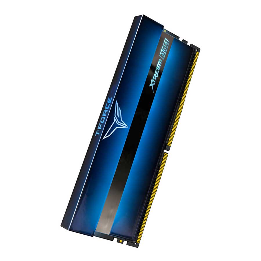 رم تیم گروپ مدل T-Force Xtreem ARGB Blue Dual DDR4