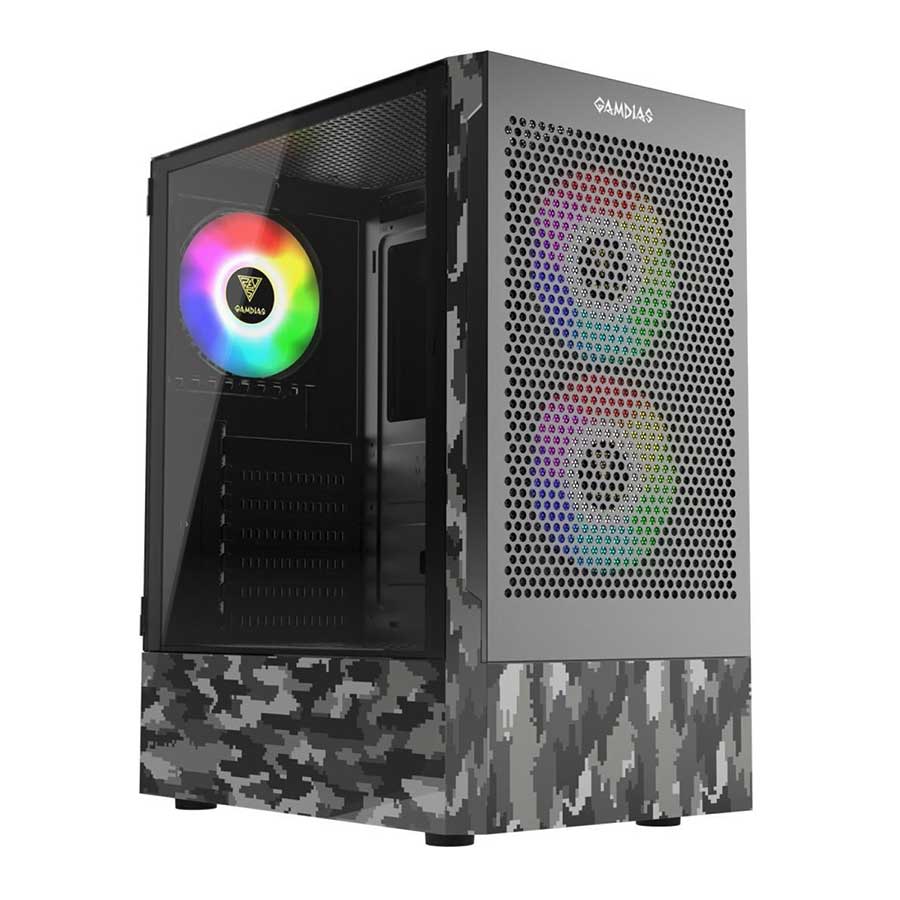 کیس کامپیوتر گیم دیاس مدل Talos E3 Mesh Commando Edition