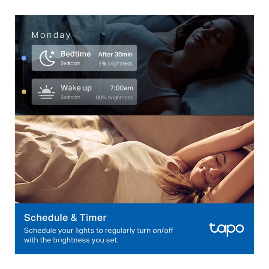 لامپ هوشمند چند رنگ تی پی لینک مدل Tapo L530E