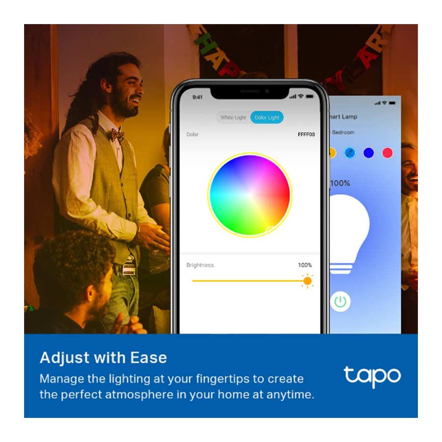 لامپ هوشمند چند رنگ تی پی لینک مدل Tapo L530E