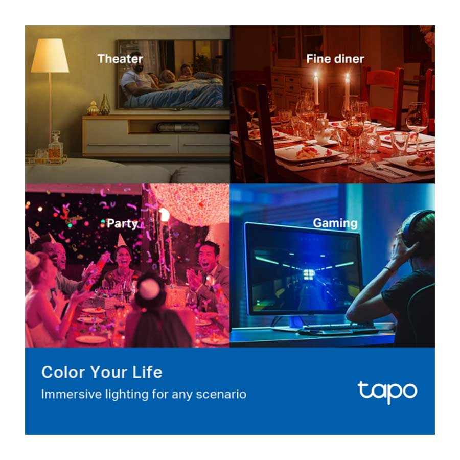 لامپ هوشمند چند رنگ تی پی لینک مدل Tapo L530E