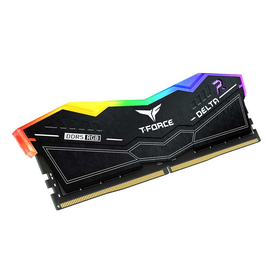 رم تیم گروپ مدل T-Force DELTA RGB DDR5 16GB 5600MHz CL32