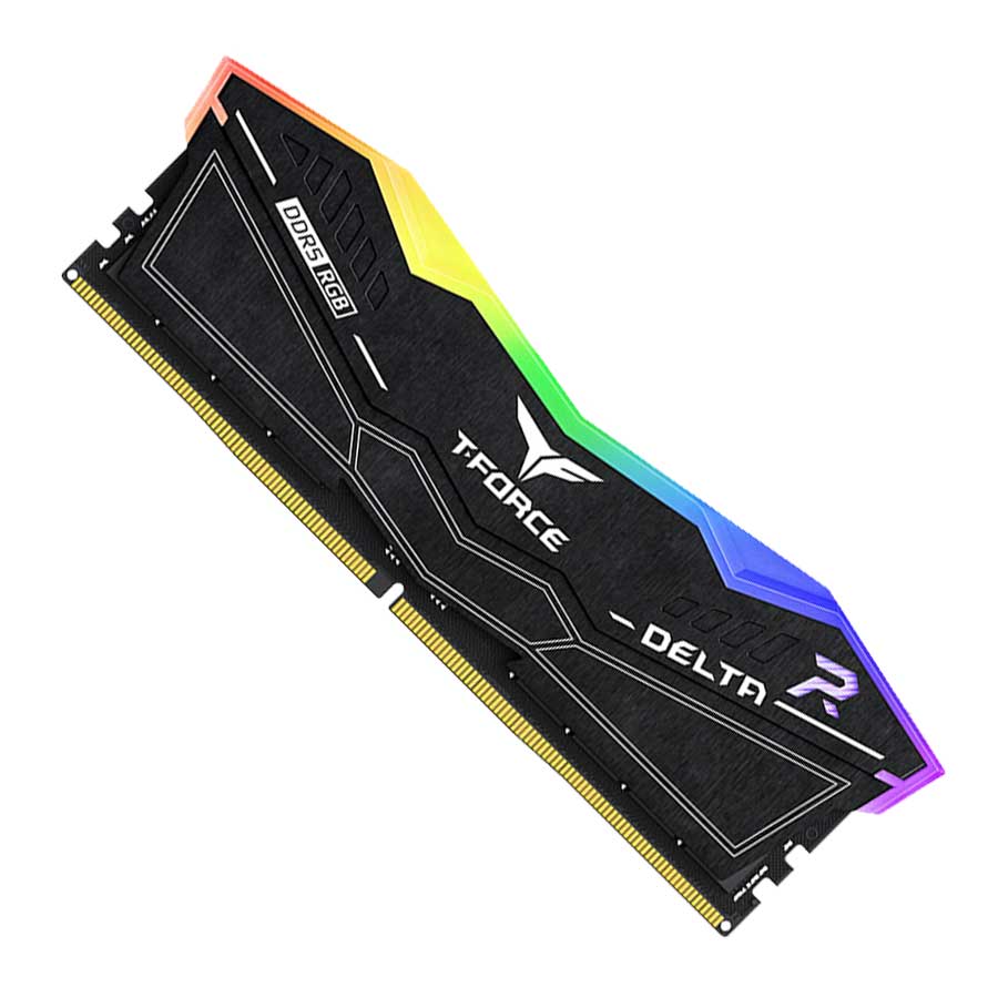 رم تیم گروپ مدل T-Force DELTA RGB DDR5 16GB 5600MHz CL32