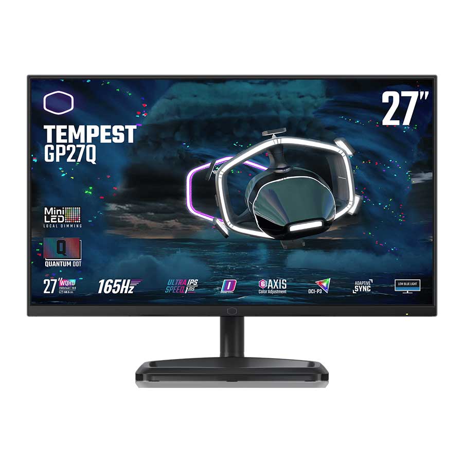 مانیتور گیمینگ 27 اینچ کولر مستر مدل TEMPEST GP27Q