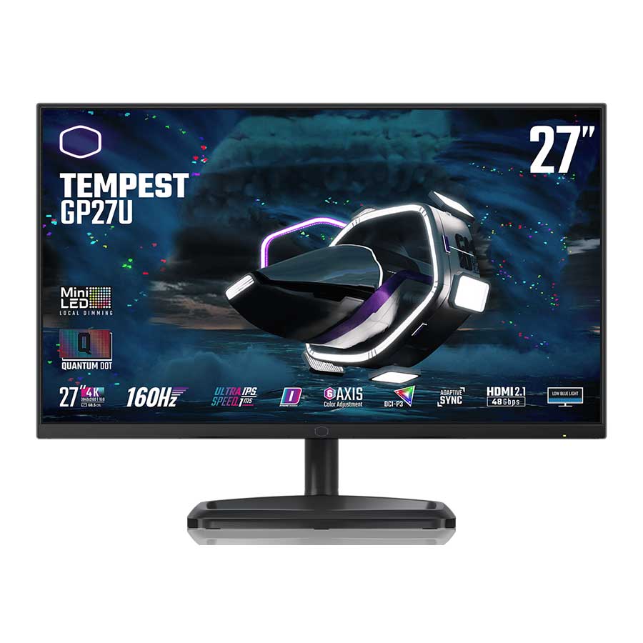 مانیتور گیمینگ 27 اینچ کولر مستر مدل TEMPEST GP27U