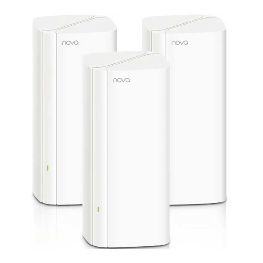روتر بی‌سیم دوباند AX3000 تندا مدل Nova MX12 پک 3 عددی
