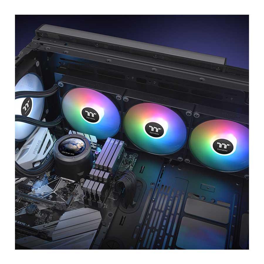 خنک کننده مایع پردازنده ترمالتیک مدل TH420 V2 Ultra ARGB Sync