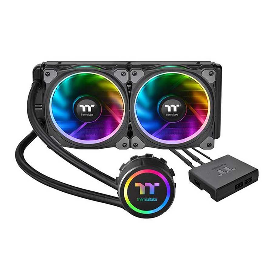 خنک کننده مایع پردازنده ترمالتیک مدل Floe Riing RGB 240 TT Premium Edition