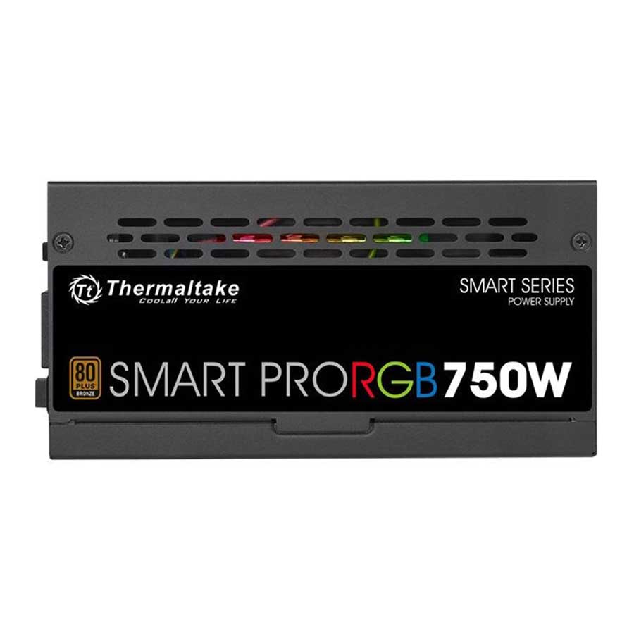 پاور کامپیوتر 750 وات تمام ماژولار ترمالتیک مدل Smart Pro RGB Bronze