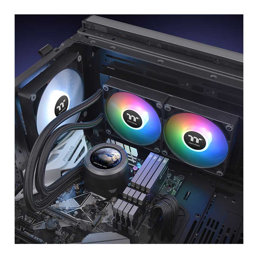خنک کننده مایع پردازنده ترمالتیک مدل TH240 V2 Ultra ARGB Sync