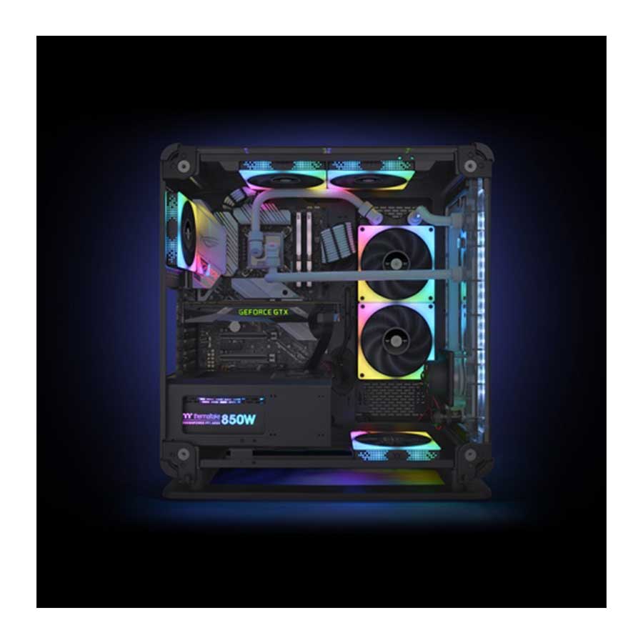 فن خنک کننده کیس ترمالتیک مدل TOUGHFAN 12 RGB 3-in-1