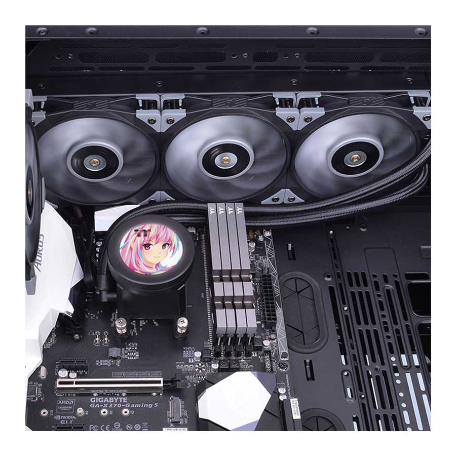 خنک کننده مایع پردازنده ترمالتیک مدل TOUGHLIQUID Ultra 360 All-In-One RGB