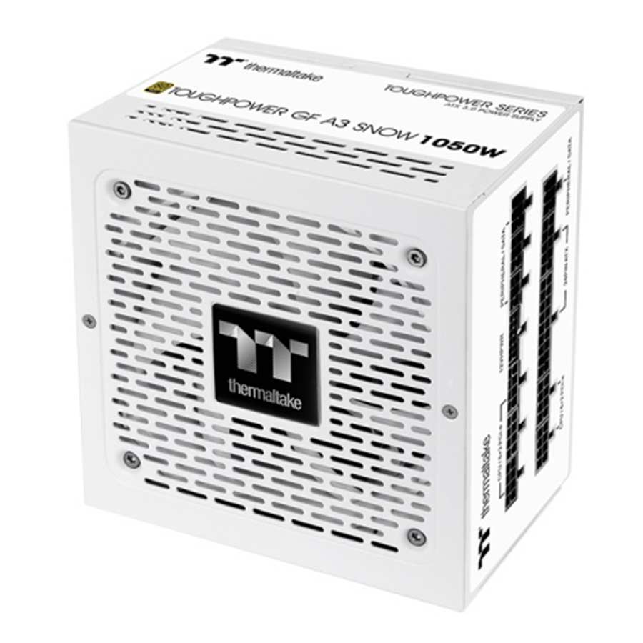 پاور کامپیوتر 1050 وات تمام ماژولار ترمالتیک مدل TOUGHPOWER GF A3 Snow Gold TT Premium Edition