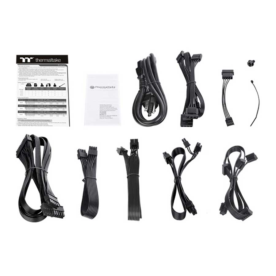 پاور کامپیوتر 750 وات تمام ماژولار ترمالتیک مدل Toughpower GF1 ARGB TT Premium