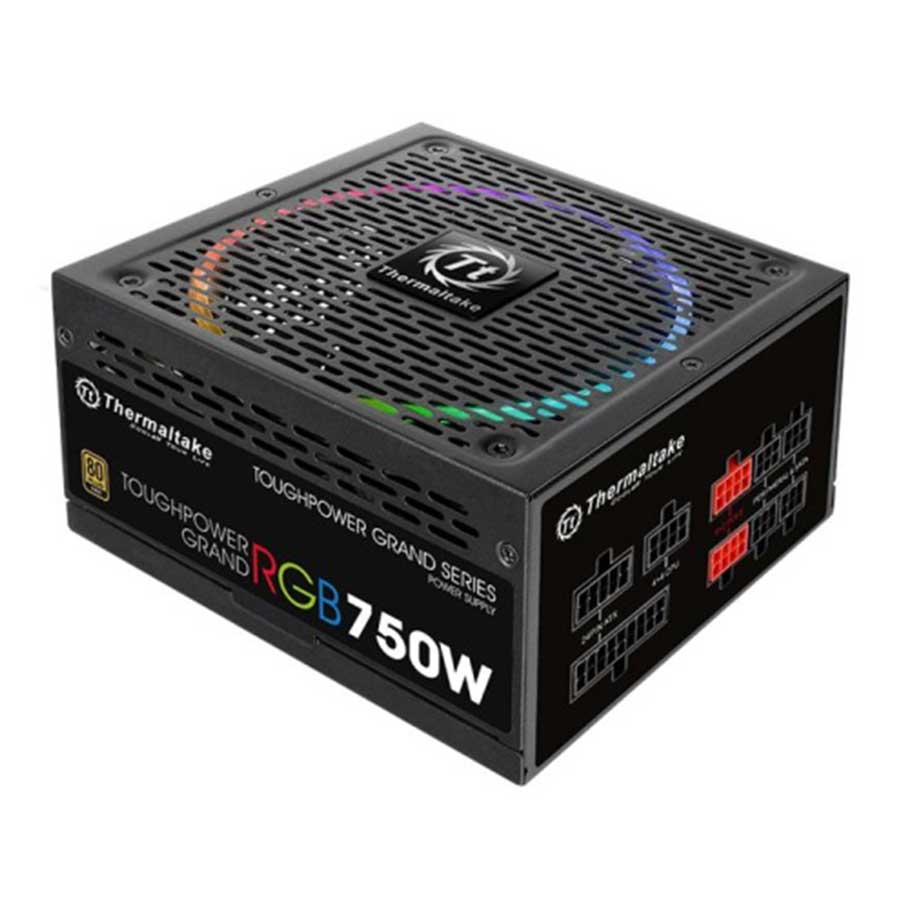 پاور کامپیوتر 850 وات تمام ماژولار ترمالتیک Toughpower Grand RGB Gold