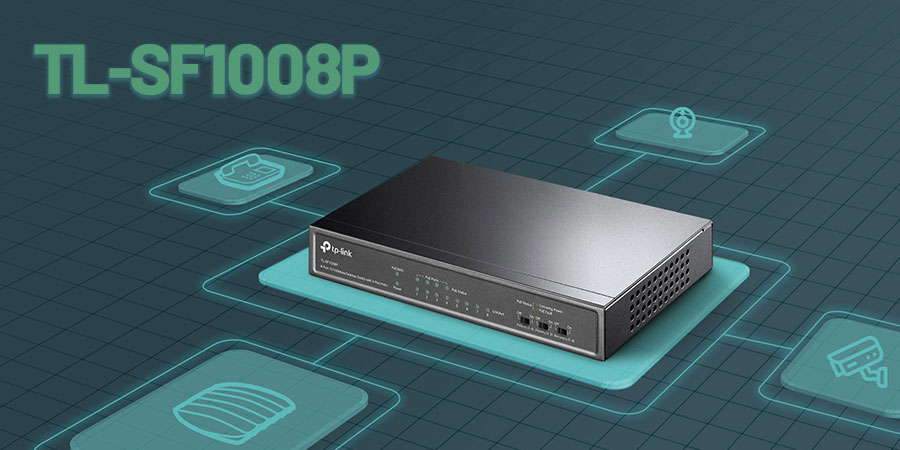 سوییچ دسکتاپ و مگابیت TL-SF1008P