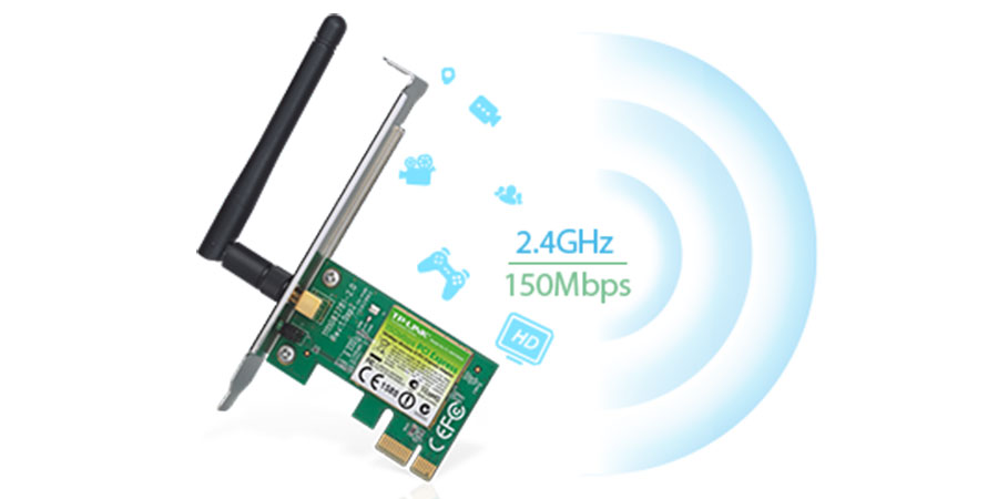 کارت شبکه 150 مگابیت بر ثانیه TL-WN781ND