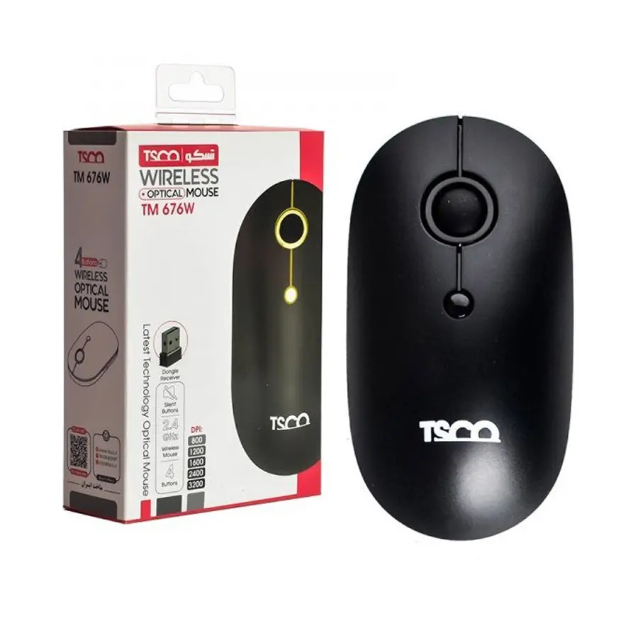 ماوس بی سیم تسکو مدل TM 676W