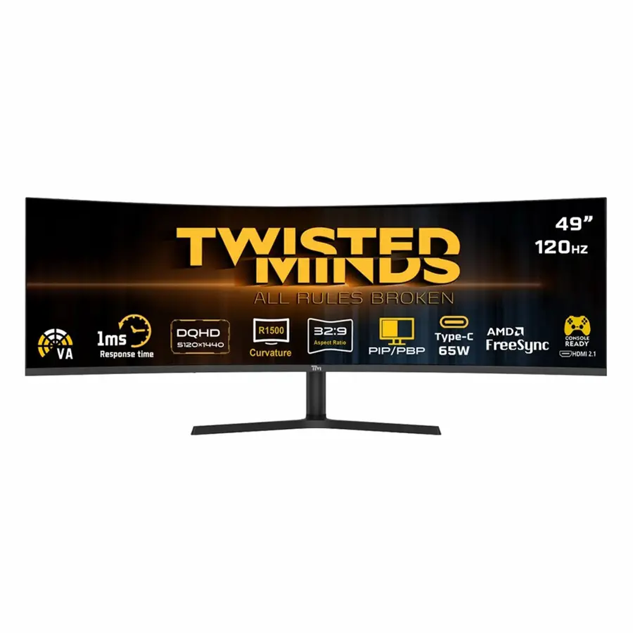 مانیتور Twisted Minds Eclipse Pro TM49CDQHDVA