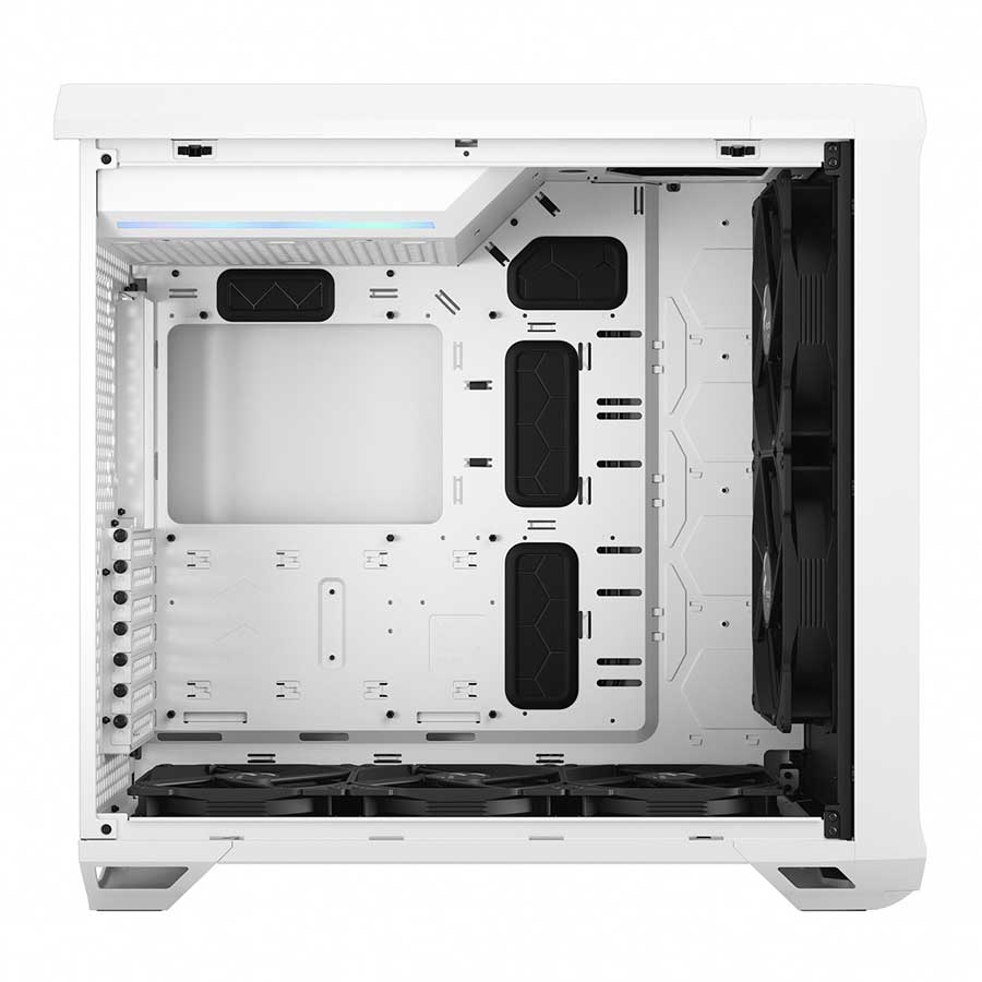 کیس کامپیوتر فرکتال دیزاین مدل Torrent White TG Clear Tint