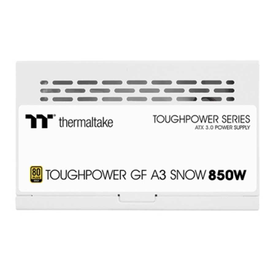 پاور کامپیوتر 850 وات تمام ماژولار ترمالتیک مدل Toughpower GF A3 Snow TT Premium Edition