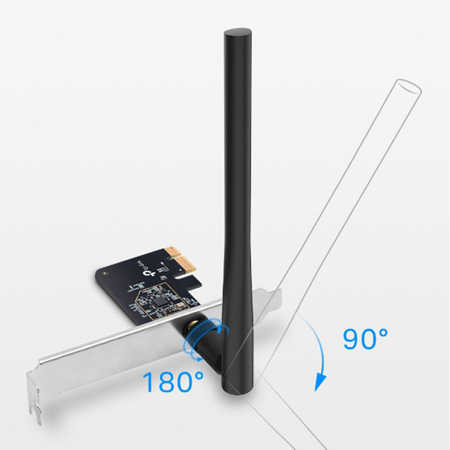کارت شبکه بی‌سیم و دوباند AC600 تی پی لینک مدل Archer T2E