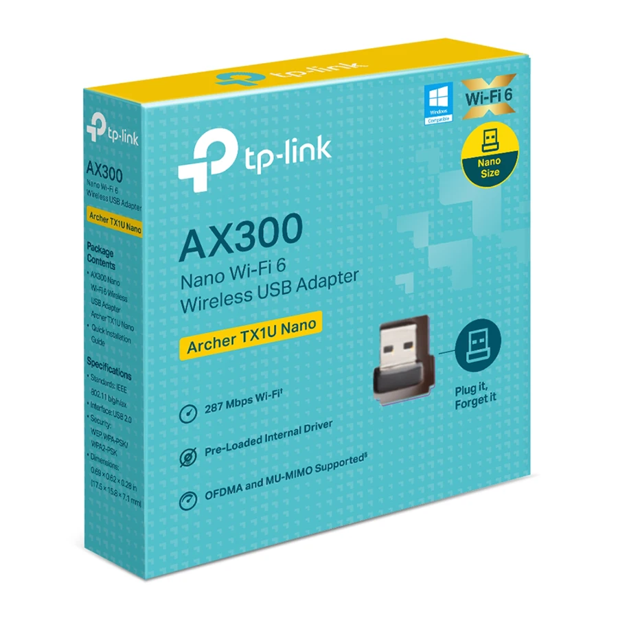 کارت شبکه USB و بی‌سیم AX300 تی پی لینک