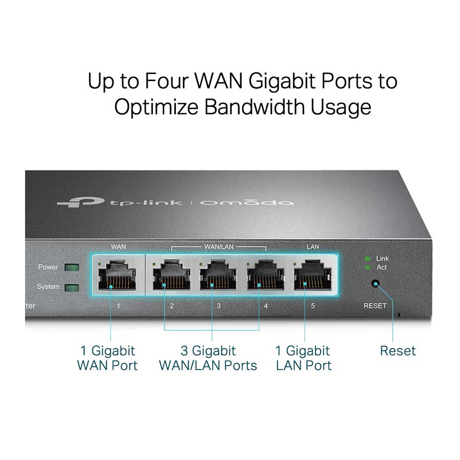 روتر گیگابیت VPN تی پی لینک مدل Omada ER605