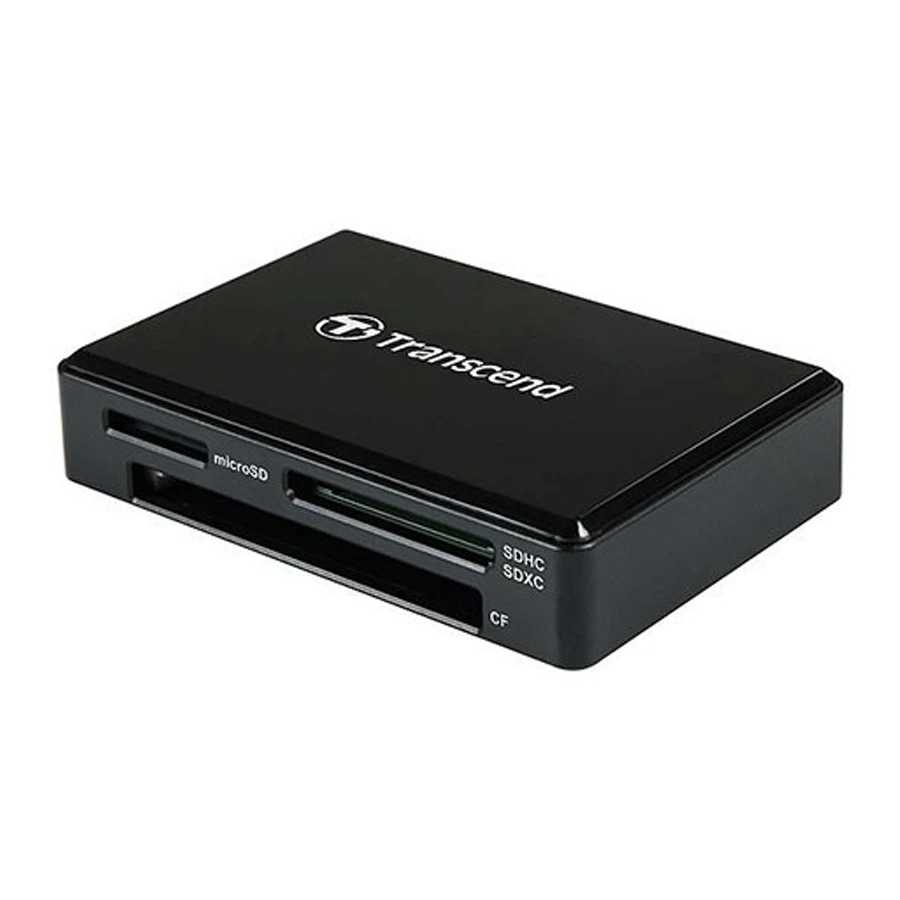 رم ریدر و کارت خوان 3 پورت USB-C ترنسند