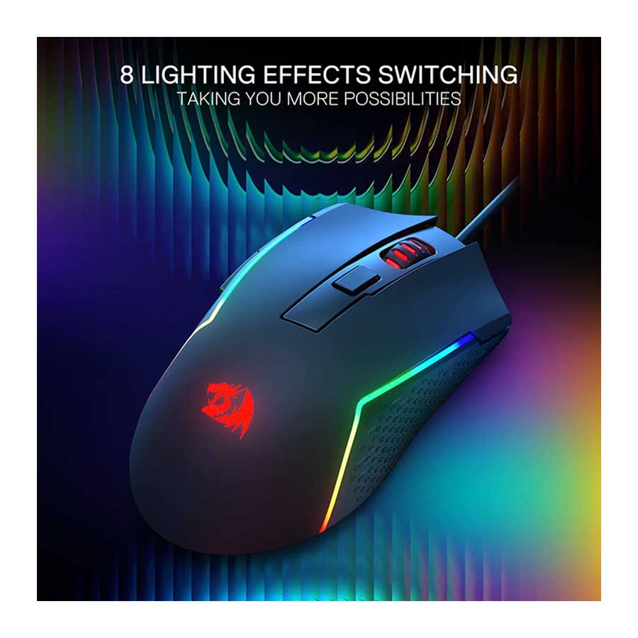 ماوس گیمینگ باسیم ردراگون مدل TRIDENT BASIC M616 RGB