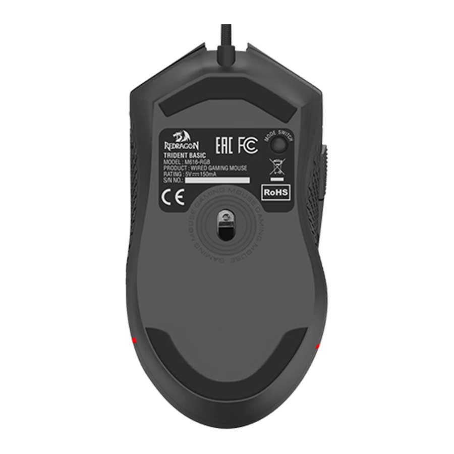 ماوس گیمینگ باسیم ردراگون مدل TRIDENT BASIC M616 RGB