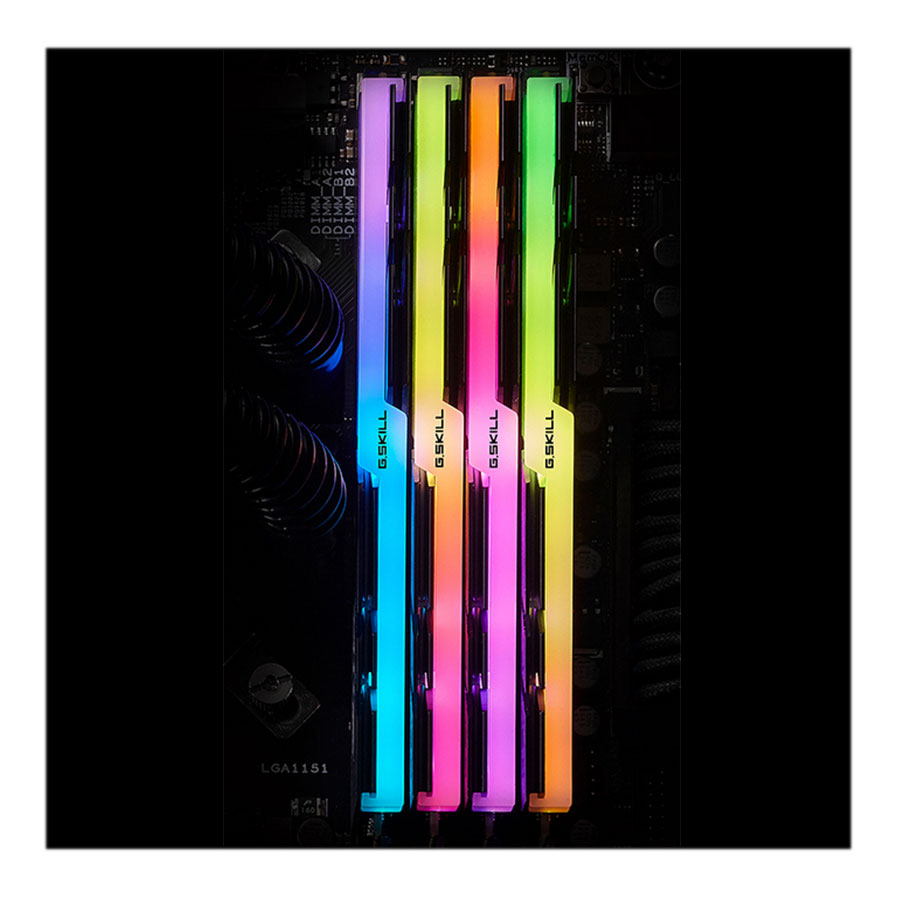 رم جی اسکیل مدل Trident Z RGB DDR4 64GB DUAL 3200MHz CL16