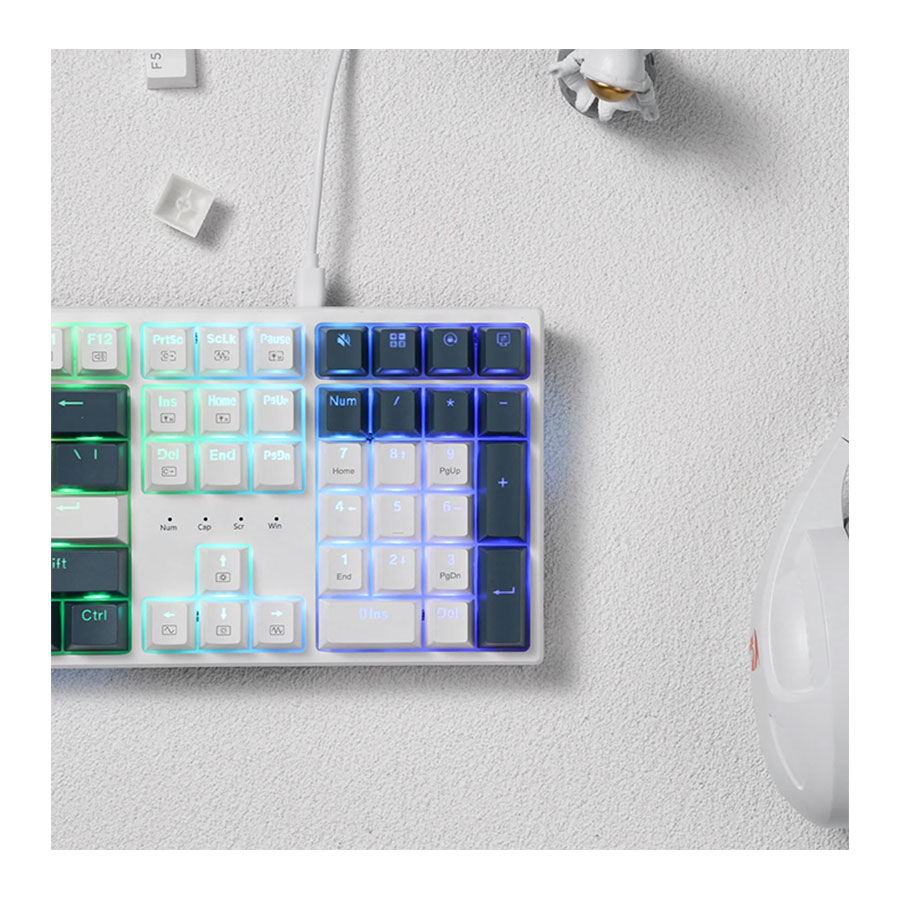 کیبورد گیمینگ باسیم ردراگون مدل Trundle K668 RGB