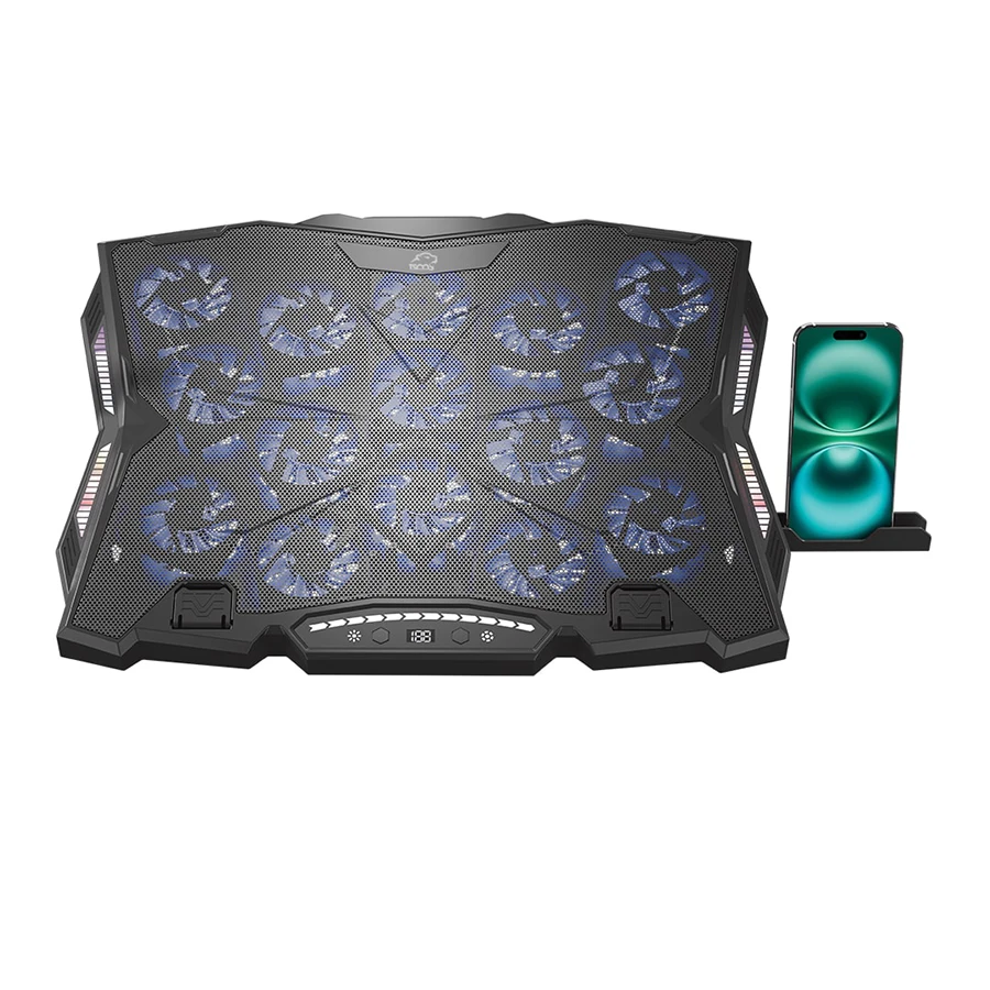 GCLP 3143 RGB پایه خنک کننده لپ تاپ تسکو