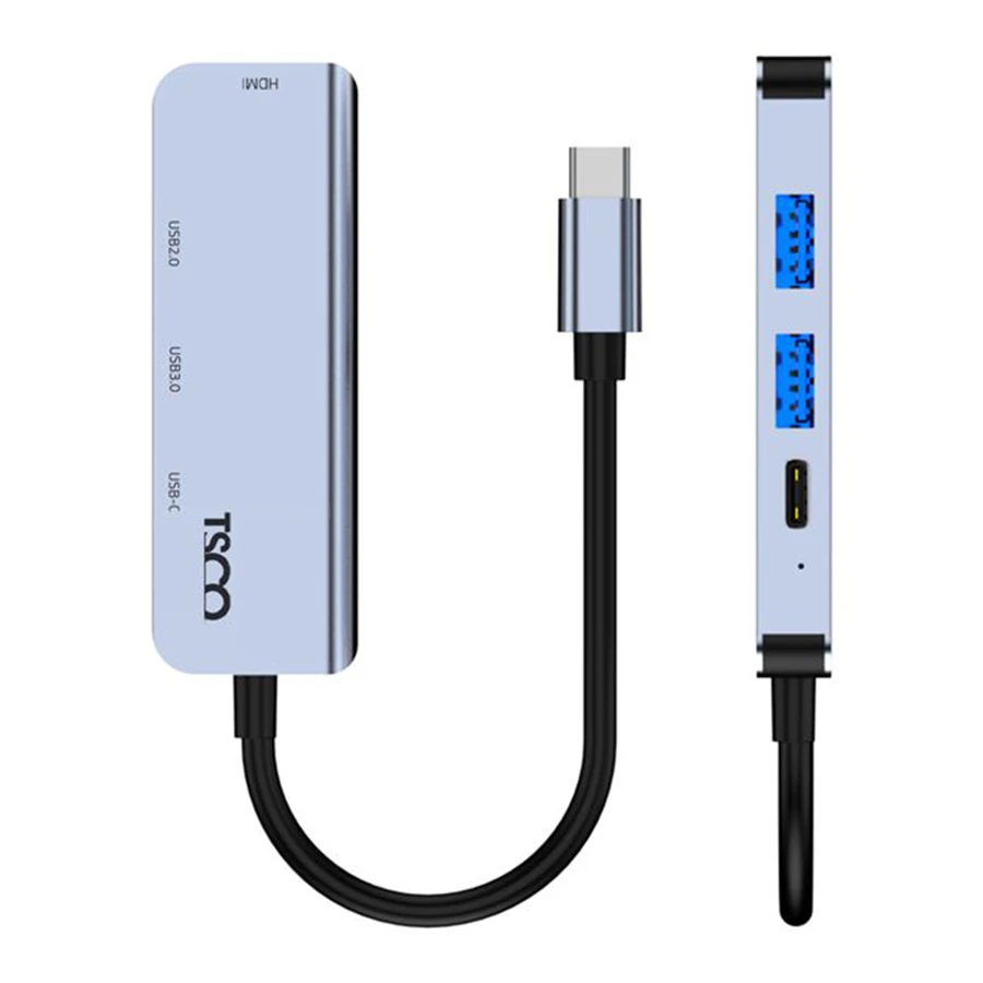 هاب USB-C چهار پورت تسکو