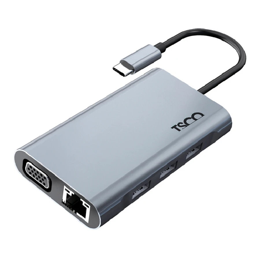 هاب USB-C هفت پورت تسکو