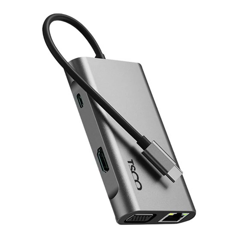 هاب USB-C هفت پورت تسکو